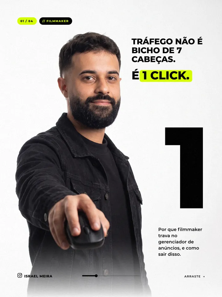 Arte de Israel Meira: Tráfego pago sem complicação